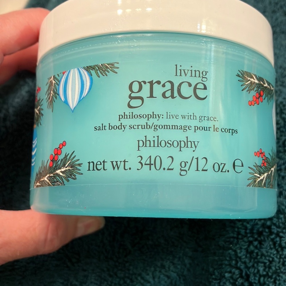 New! Sealed Living Grace body scrub